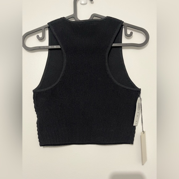 Babaton Sculpt Knit Racer Cropped Tank - Picture 2 of 2
